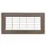 Hart Cooley 265-4x10 Floor Return Air Grille 4 Inches X 10 Inches White