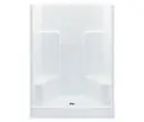 Aquatic 727149725013 Everyday Alcove Shower Unit 36-1/4 X 60 X 73-1/4 Inches White