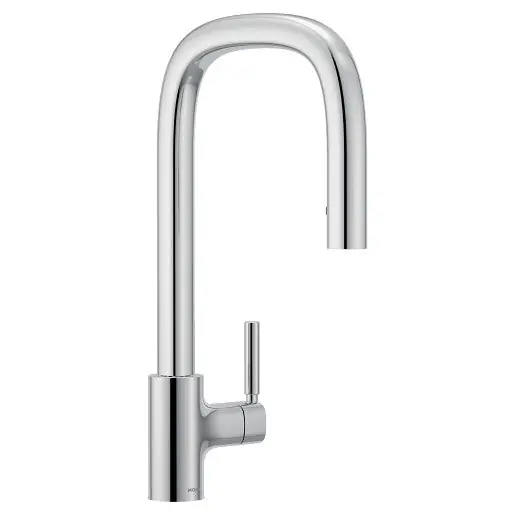 Moen s74001 Tenon Chrome One-handle High Arc Pulldown Kitchen Faucet