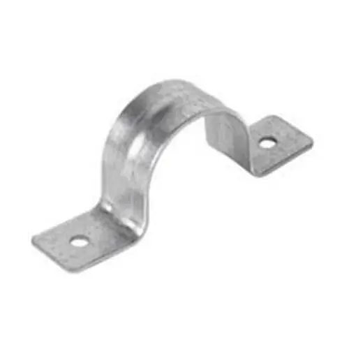 Warwick Hanger 130-38 Plastic Coated Steel 2-hole Pipe Clamp 3/8 Inches