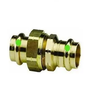 Viega VIEGU1 Propress Lead Free Bronze Pipe Union 1 Inch Press End