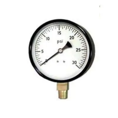 Wal-rich 1712806 Pressure Gauge 60 Psi 3-1/2 Inches Dial 1/4 Inch Npt Connection