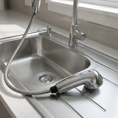 Grohe 46658nc0 Universal Pull-out Spray Head Chrome Kitchen Faucet Replacement