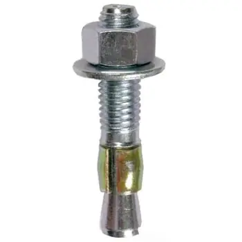 Dottie DOTW38-300 Fully Threaded Wedge Anchor 3/8 Inch Diameter 3 Inch Steel Zinc Plated