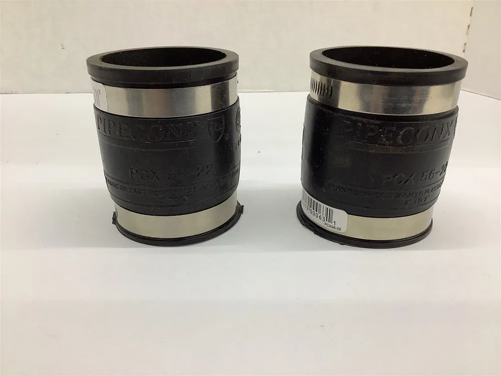 Pipe Conx pcx56-22 Coupling 2 Inches Pack of 2