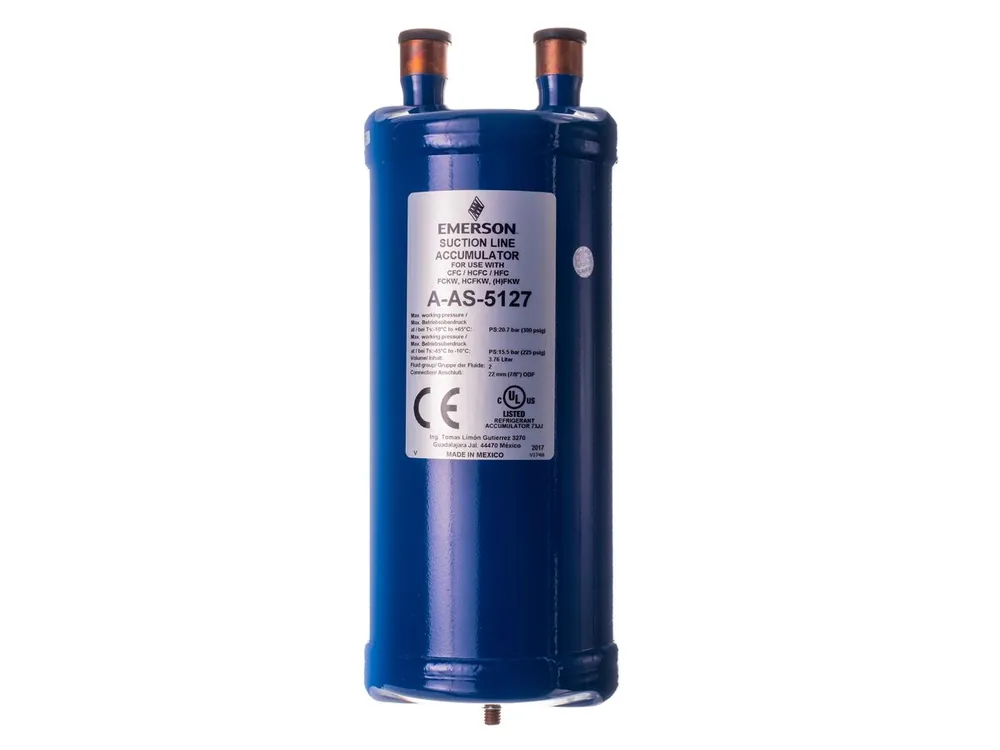 White-rodgers a-as5127 A-as Series Suction Accumulator 7/8 Inch Odf Solder R-134a 8.00