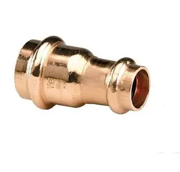 Viega VIEGRED11234 Propress Pipe Reducer 1-1/2 X 3/4 Inches Press End Copper Reducing Coupling