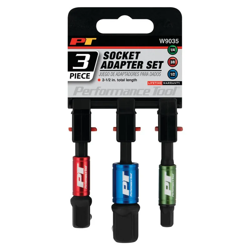 Wilmar W9035 2-1/2 inches Socket Adapter (3 Piece)