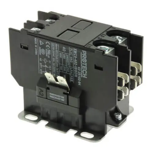 Rheem 42-25102-04 Protech Contactor - 40A 2-Pole (208-230V coil)