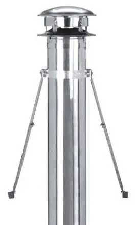 Selkirk 206440 6T Roof Brace Kit Chimney Stabilizer Ventilation Accessory