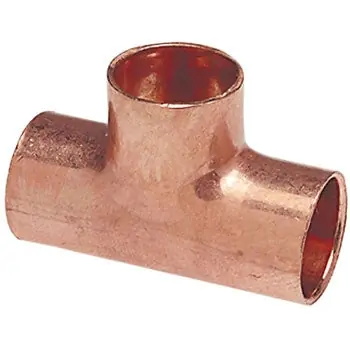 Mueller Industries COTRED112112114 Reducing Tee 1-1/2 inches X 1-1/2 inches X 1-1/4 inches