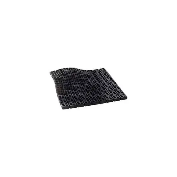 Mason Industries r18x18msw Easy Cut Waffle Pad Natural Rubber 18 Inches X 18 Inches X 3/8 Inches