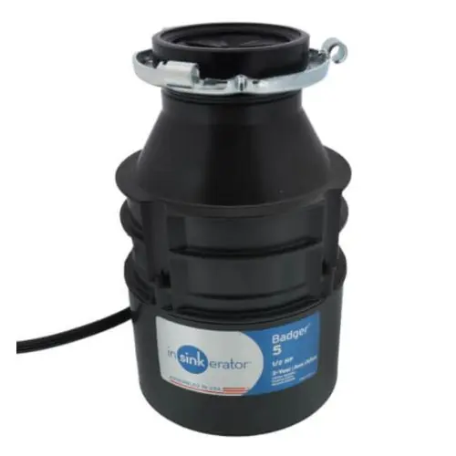 Insinkerator 80926A Badger 5 Continuous Feed Garbage Disposal 1/2 HP