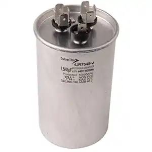 SOURCE1 dt-4jr7545u Dual Run Capacitor 45/7.5 Mfd 370/440V Round