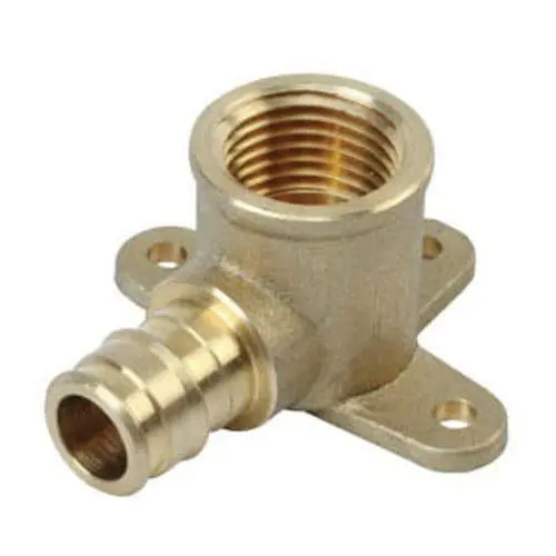 Eff 102364-lf 90 Degree Drop-ear Elbow 3/4 in Pex X 1/2 in Fip Brass