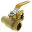 Webstone h-54614w 1 Inch Sweat X Ips Pro-pal Full Port Ball Valve with Hose Drain Lead Free