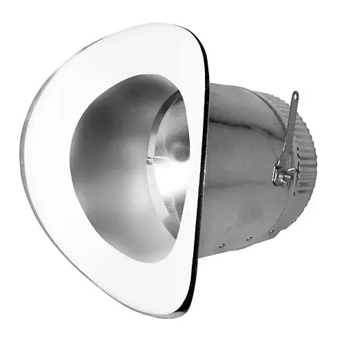 Southwark Metal ATDRP445 Air-tite Round Pipe Saddle Takeoff with Damper 5 Inches