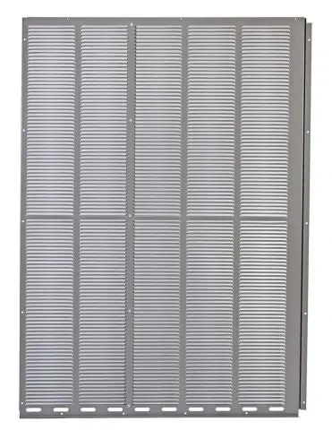 Rheem axrx-aad01k Right Louver Panel Assembly with Louver Channel