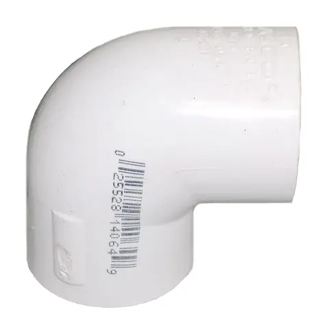 Charlotte Pipe 406-015 Schedule 40 Pvc 90 Degree Elbow Socket 1-1/2 Inches
