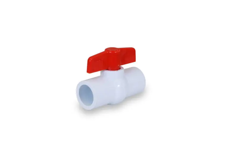 Everflow 265S114 1-1/4 inches Sch. 40 Pvc Solvent Ball Valve