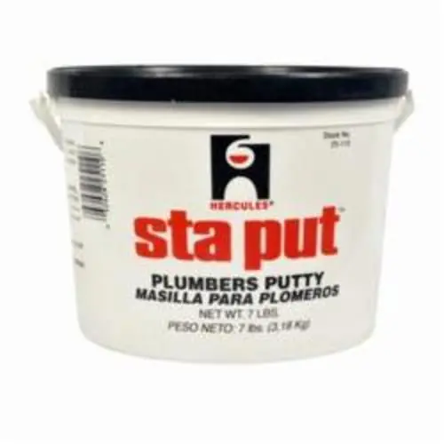 Oatey HERSTA7LB Hercules Sta Put Superior Grade Plumber's Putty 7 Lb Pail