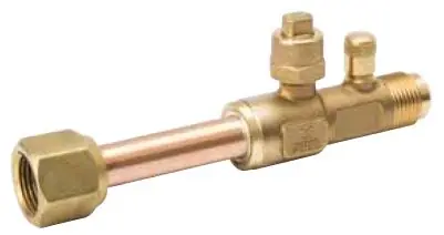 Mueller Refrigeration a-18948 Multi Split Ball Valve Unibody Female X Male Flare 5/8 Inches