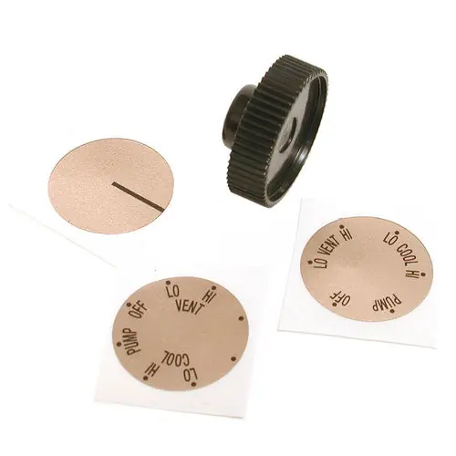 Dial 7486 2-speed Medium Shaft Knob Kit Hvac Control Accessory