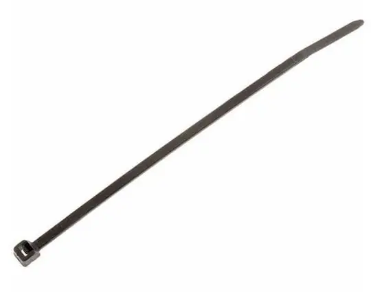 Cambridge ct10274 4 Inch Uv-resistant Cable Ties 18 Lb Tensile Strength 100-pack