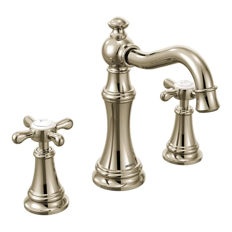 Moen tvs42114nl Weymouth Two-handle High Arc Bathroom Faucet Chrome