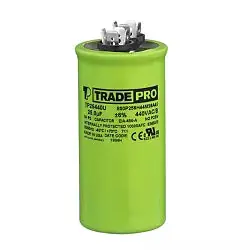 Tradepro TP-CAP-25/440USAR Round Run Capacitor 25 Mfd 440V Usa Made