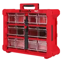 Milwaukee 48-22-8433 Packout Tilt Bin Organizer 10-bin Modular Storage