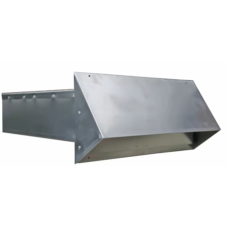 Builders Best 111377 Aluminum Vent Hood 3-1/4 Inches X 10 Inches with 11 Inches Tail