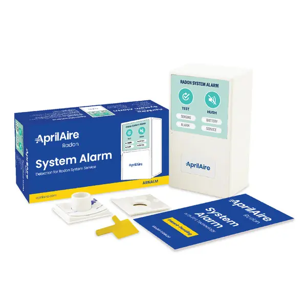 Aprilaire arnalm Radon System Alarm White Plastic