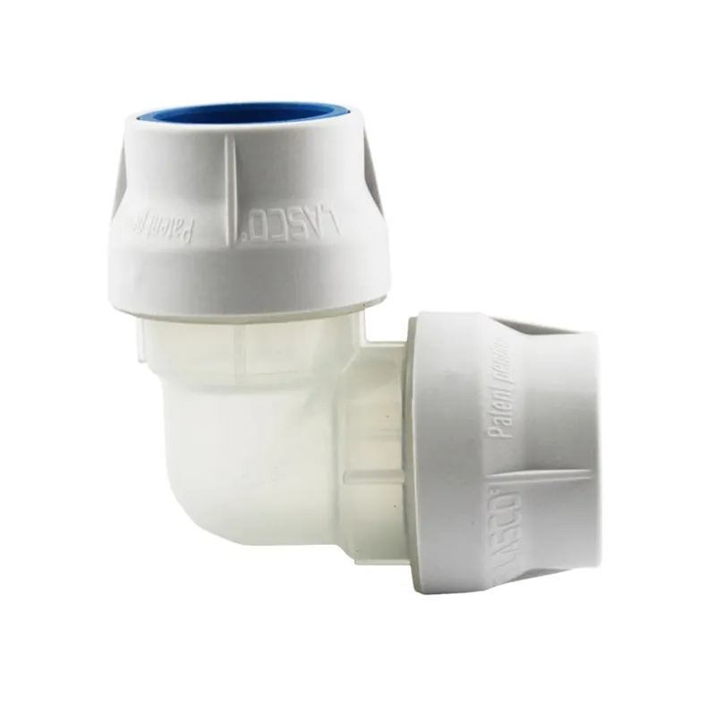 Lasco LPC06007RMC 3/4-in 90-Degree Schedule 40 PVC Compression Elbow