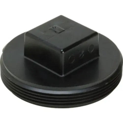 Ips Corporation CLOPLPLUG112 Square Head Cleanout Plug Abs 1.5 Inches