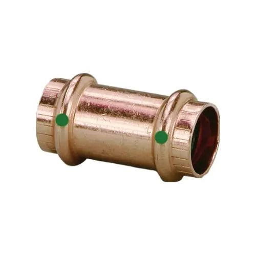 Viega VIEGCOUPLS112 Propress Pipe Coupling 1-1/4 Inches Press End Copper