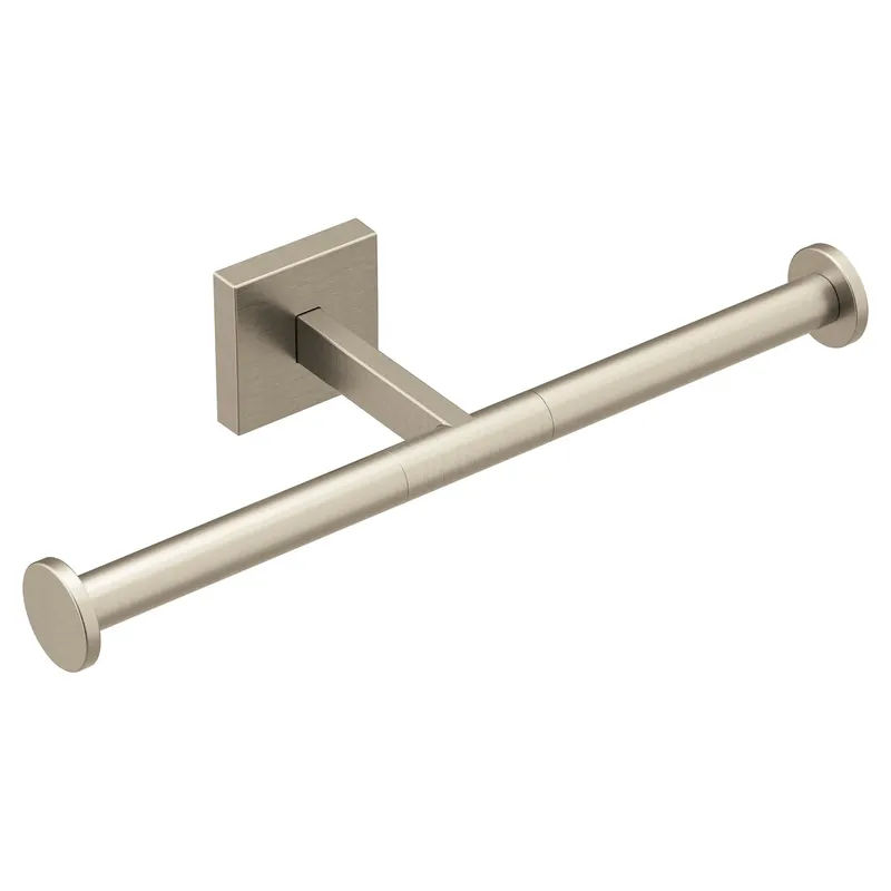 Moen bp1888bn Triva Double Toilet Paper Holder Brushed Nickel