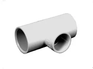 Charlotte Pipe 5014 Flowguard Gold Cpvc Cts Tee Socket X Socket X Socket 1/2 Inch