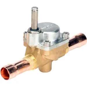 Danfoss evr25 Solenoid Valve Normally Closed 1 1/8 Inches Odf Solder