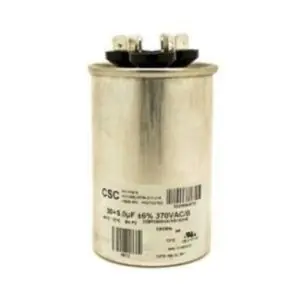 Source1 2424778700 Dual Run Capacitor 30/5 Mfd 370V Round