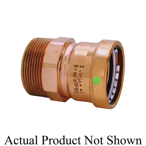 Viega VIEGADCMIP3 Propress Xl-c Pipe Adapter 3 Inch Press X Mnpt Copper