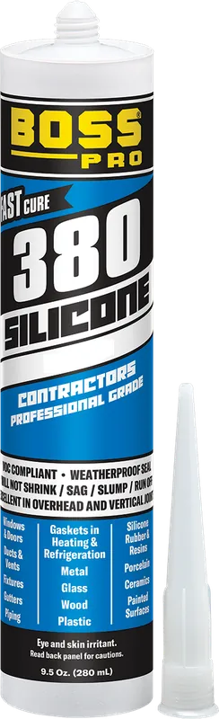 Accumetric 142264 Boss Products 380 RTV Silicone Sealant 10-ounce