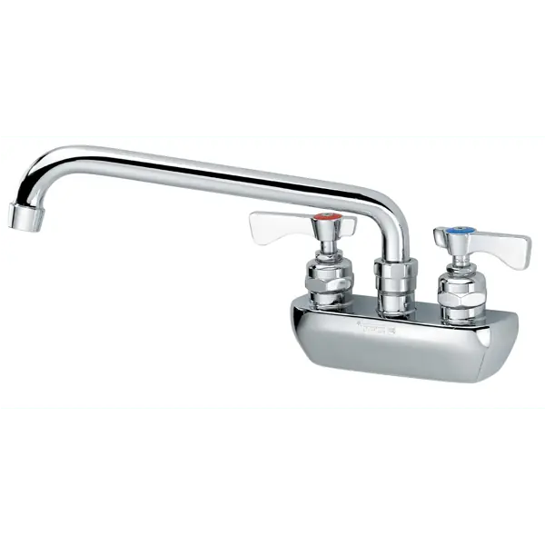 Krowne 14-406l Royal Series 4 Inch Center Wall Mount Faucet 6 Inch Spout Low Lead