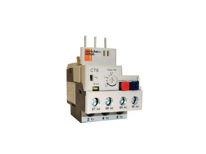 Sprecher + Schuh CT8-B63 CT8 6.3 Amp Overload Relay