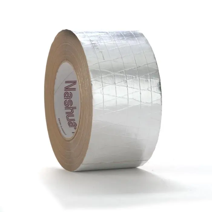 Nashua 1087653 Foil Duct Tape UL723 3in X 50yd Scrim Reinforced