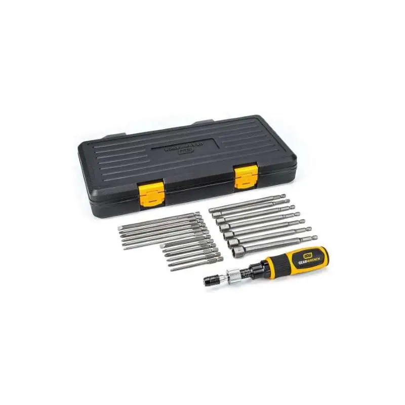 Gearwrench 89620 Torque Screwdriver Set 10-50in/lb 20pc