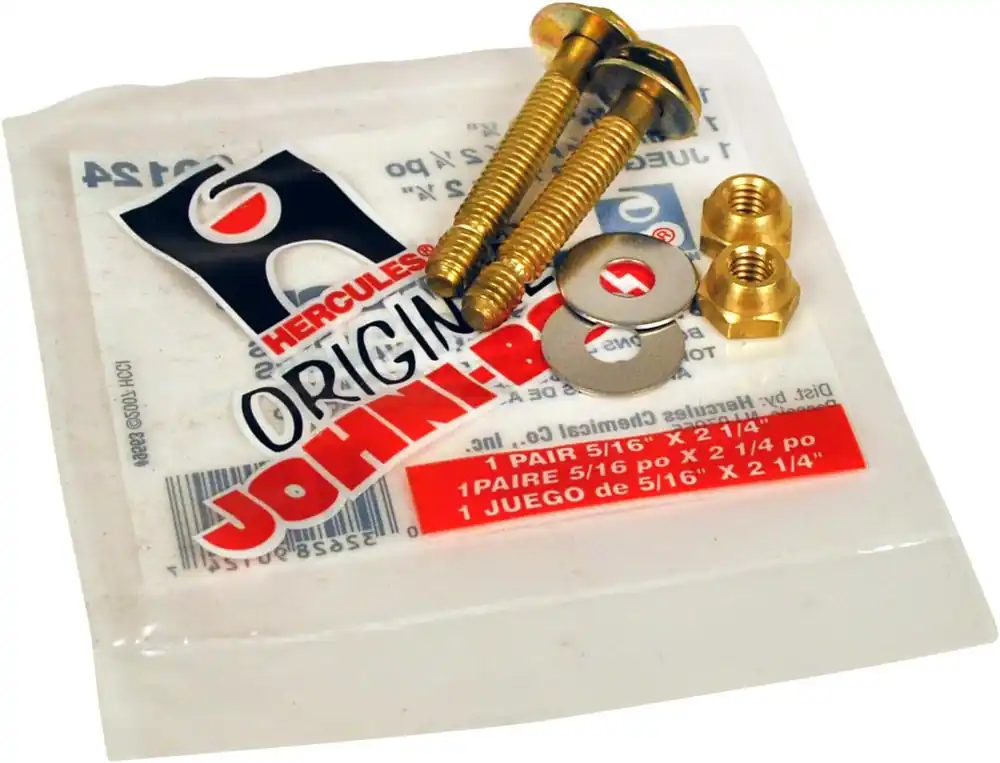 Oatey 90124 Johni-bolt Closet Bolt Set 5/16 X 2-1/4 Inch