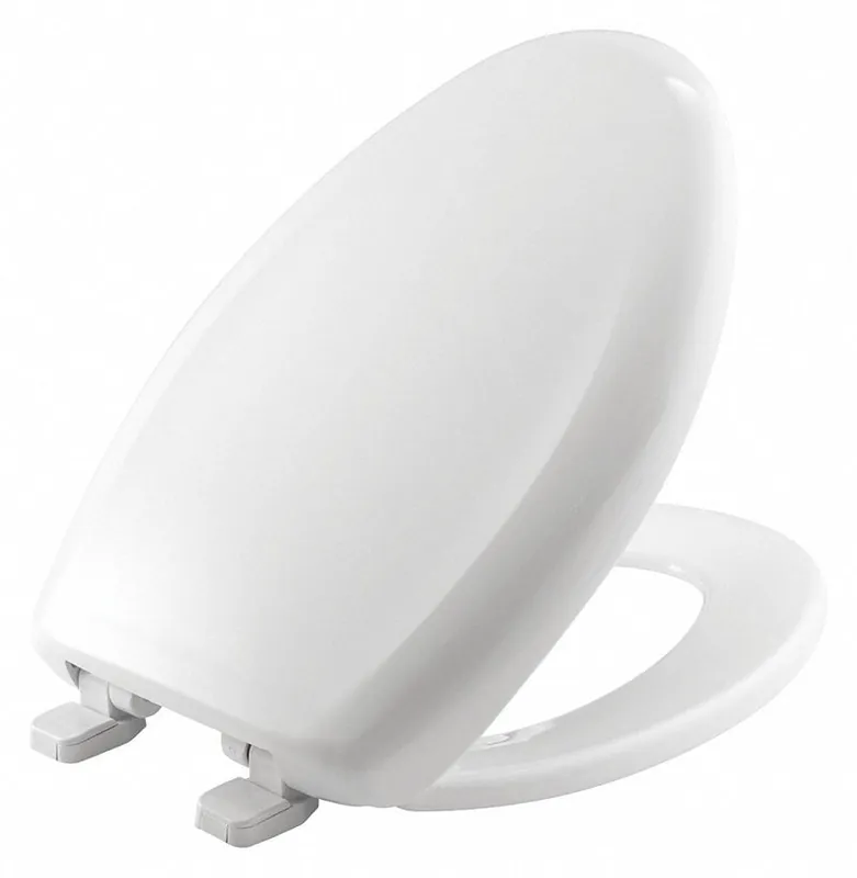 Bemis 1200TCWH Plastic Toilet Seat White Elongated