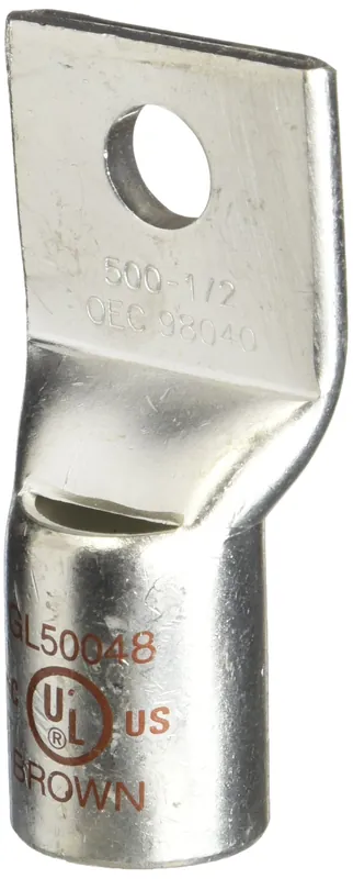 Nsi Industries GL50048 Copper Compression Lug 500 MCM 1/2 Inch
