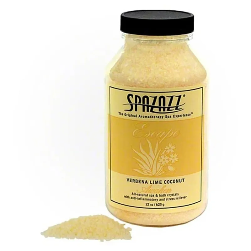 Spazazz spz-108cs Crystal Elixir Verbena Lime Coconut 22 Oz 12pk